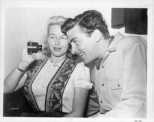Richard Hart in a publicity portrait with his wife Circa 1960 Old Photo picture