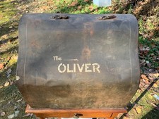 Oliver No 5 Standard Visible Writer Typewriter Batwing With Base & Case 1906 ? picture