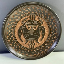Emmanuel Maldonado Nicaragua Pottery Wall Art Plate RARE picture