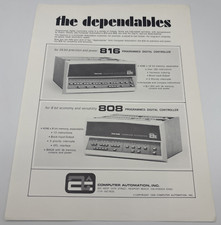 The Dependables Computer Automation INC Digital Controller Brochure Ad 1968 picture