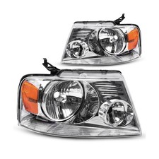 DWVO Halogen Headlight Assembly Compatible with 2004 2005 2006 2007 2008 Ford... picture