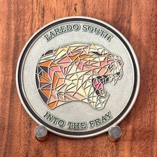 US Border Patrol Laredo South Challenge Coin  W#14 picture