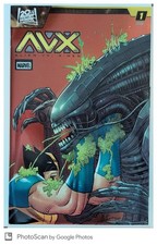 AVX Alien Vs X-Men #1 - John Romita Jr Foil Variant Cover  - Marvel Comics 2026 picture