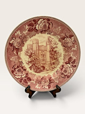 Vintage Wedgwood Indiana University DAR WWI Memorial Hall Plate 10