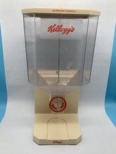 Rare Vintage 1986 Kellogg Company Cereal Dispenser Store Display Model #2005 picture