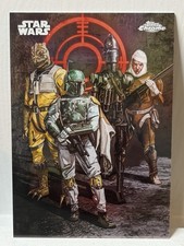 2026 Topps Chrome Star Wars Bounty Hunters Original Art Factions #SQUAD-1 SP picture