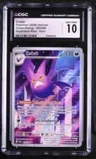 Pokemon Crobat CGC Gem Mint 10 Chaos Rising DE picture