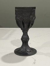Vintage Princess Bride Battle of Wits Goblet Cast Aluminum Replica Chalice picture