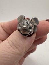 Vintage Early 3D Mickey Mouse Head Ring Size 6.75 Limited Edition Rare Disney picture