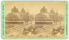 CHICAGO STEREOVIEW - Chicago Interstate Industrial Expo - Charles Gentile c1873 picture