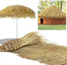 2 Pcs 40 in X 20 Ft Mexican Straw Roof Thatch Artificial Palm Thatch Rolls Duck  picture