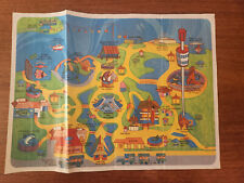 Vintage SEA WORLD 1969 MAP from Sea World San Diego California  picture