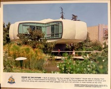 DISNEYLAND Monsanto House of the Future Tomorrowland Original Press Photo 8x10 picture