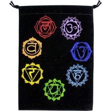 NEW Embroidered Seven Chakras Bag 5x7