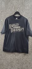 Vtg Harley Davidson T-Shirt Men's 2XL Black Dudley Perkins Co San Francisco CA picture