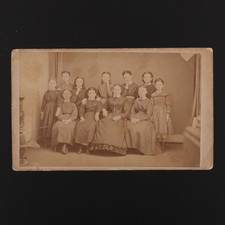 CDV Pennsylvania Female College or Miss Woodward's School Harrisburg, PA #818 picture