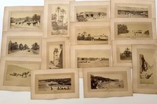14 Antique E. Neurdein Algeria Albumen Photos Biskra El Kantara Bougie c1880 picture