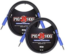2-Pack Pig Hog PHSC5 8mm Tour Grade Speaker Cable, 5ft picture