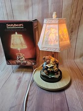 StoryBears Hand-Crafted Accent Lamp Teddy Bear Figurine with Shade picture