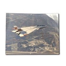 Signed Bob Struth USN Grumman F-14 Tomcat Aerial Flight Photo AE picture