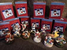 Always Cool Papel Giftware Snoman Figureines. Lot Of 10, Year Round Holiday picture