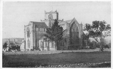 Cartmel Priory Church Grange-over-Sands RPPC Real Photo Postcard c1910s picture