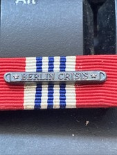1961 BERLIN CRISIS RIBBON USED BY VARIOUS STATES ALABAMA, KENTUCKY guard àrmy ny picture