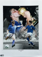 Marco Tardelli Signed 16x12 Italy Photo ACG COA AG26253 picture