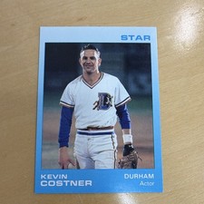 Star 1988 Star Bull Durham Kevin Costner Base Set Non-Sport Trading Card picture