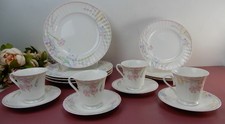 15 Piece Place Setting Porcelain Petite Mikasa Bone Pink Melody L9810 picture
