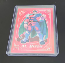 Capcom Street Fighter Alpha Warriors' Dreams M. Bison #04 Insert Card English picture