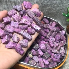 1000g 200pcs Natural Red Corundum Ruby Crystal Rough Mineral Specimen  90 picture