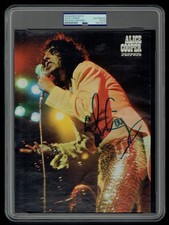 Alice Cooper signed autograph 8.5x11 German Magazine Photo RC PSA Jumbo Slabbed picture