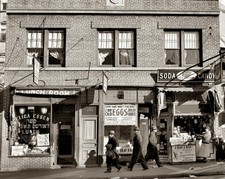 1936 BRONX New York Neighborhood STORE FRONTS Photo  (199-Z) picture