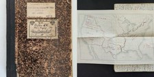 1912 antique THEO STEPHEN JEWETT dartmouth HISTORY NOTEBOOK w MAPS picture