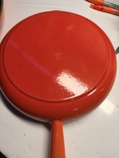 Le Creuset 9 1/2 Inch Flame Orange Pan With Phenolic Handle picture