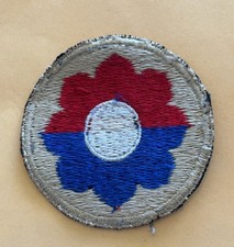 British Made 9th Division patch US Army WWII picture