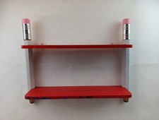 Vintage & Rare 1980's Pierre Sala CrayonArt Pencil Wall Shelf France picture