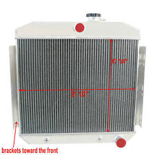 4 Row Radiator For 1955-1957 CHEVY BELAIR BEL AIR 6CYL picture