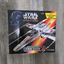 Kenner Star Wars POTF Electronic X-Wing Fighter w/ Movie Sounds 1995 unopened picture