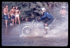 SL37 Slide 1970's  Dirt Bike Motocross Enduro 288a picture