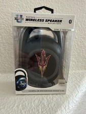 Arizona State ASU SOAR Bluetooth Wireless Speaker w/ LED Lights FM Radio New picture