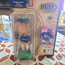 Upper Deck Playmakers Ichiro Mariners Bobblehead 2001 w/ Card picture