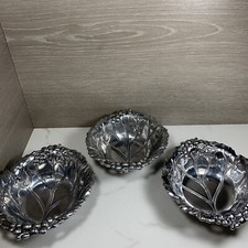 (3) Arthur Court Vtg 1999 Nut Candy Bowl 7