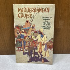 Mediterranean Cruise Empress Of France February 12, 1927 Canadian Pacific picture