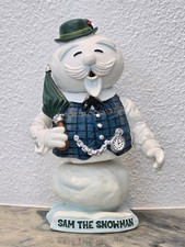 Vintage 2002 Rudolph The Red-nosed Reindeer Sam The Snowman Bobblehead Figurine picture