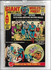WORLD'S FINEST COMICS #206 1971 VERY FINE+ 8.5 1352 BATMAN SUPERMAN DC COMICS picture