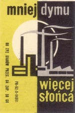 ✳️ 1960s Polish Poster - Industrial Style - 24x36” - Mid-century Modern Decor picture