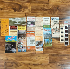Vtg Western US Travel Brochure Lot Mid Century Attractions/Parks/Slides Ephemera picture