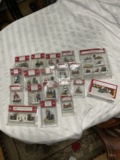 Lot of 17 Holiday Time Christmas Village Figurines and Accessories picture